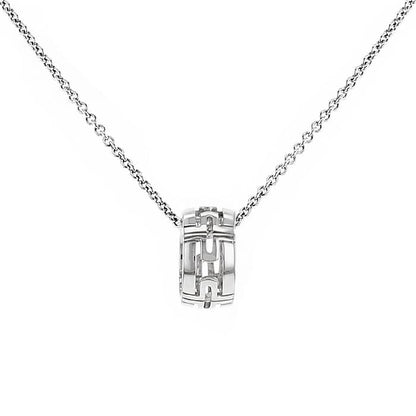 [TOPON]PARENTESI NECKLACE SILVER