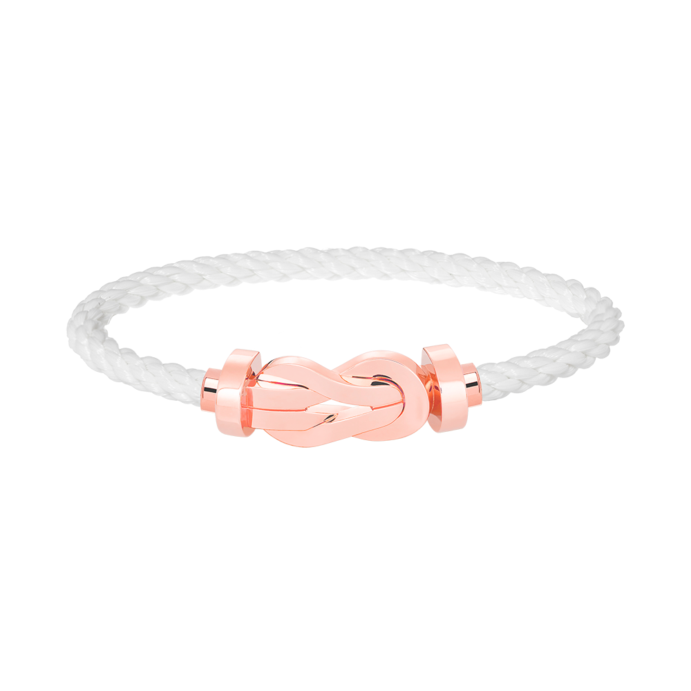 [TOPON]CHANCE LARGE 8 FIGURE BUCKLE NO DIAMOND BRACELET ROSE GOLD