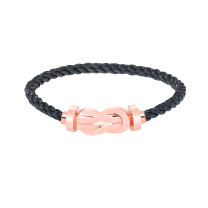 [TOPON]CHANCE LARGE 8 FIGURE BUCKLE NO DIAMOND BRACELET ROSE GOLD