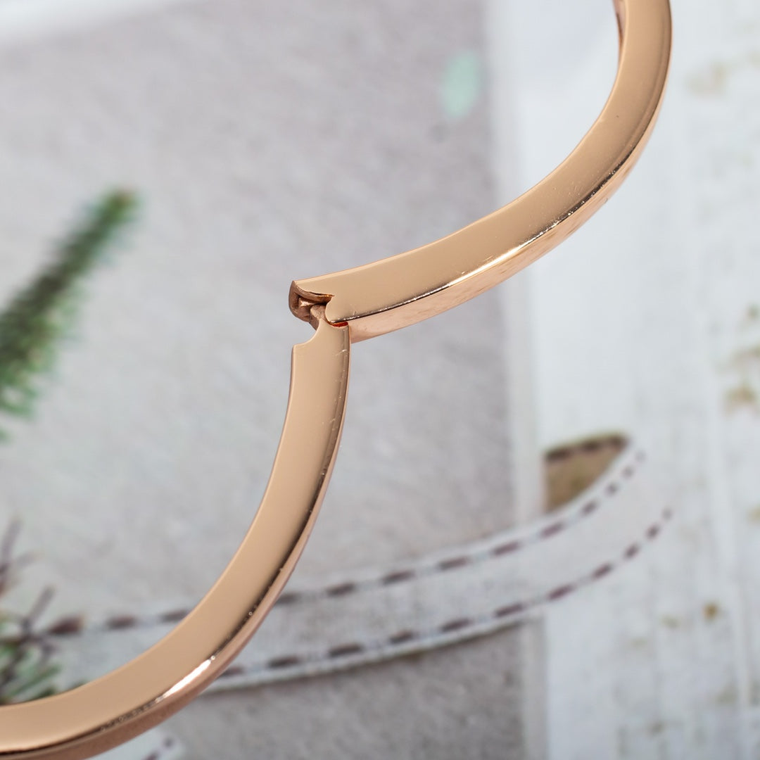 [TOPON]DREAM BRACELET OPEN PINK GOLD MOP