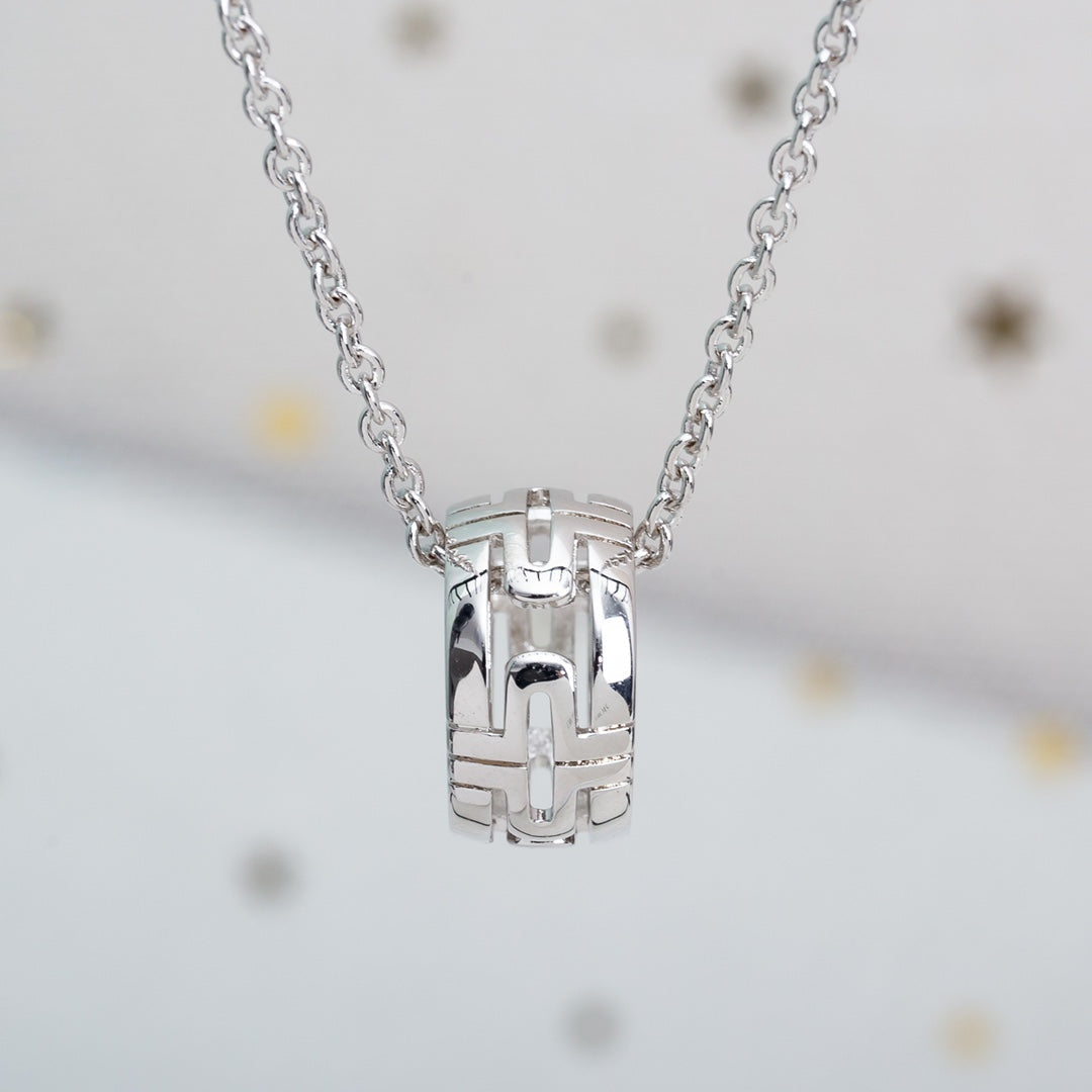 [TOPON]PARENTESI NECKLACE SILVER