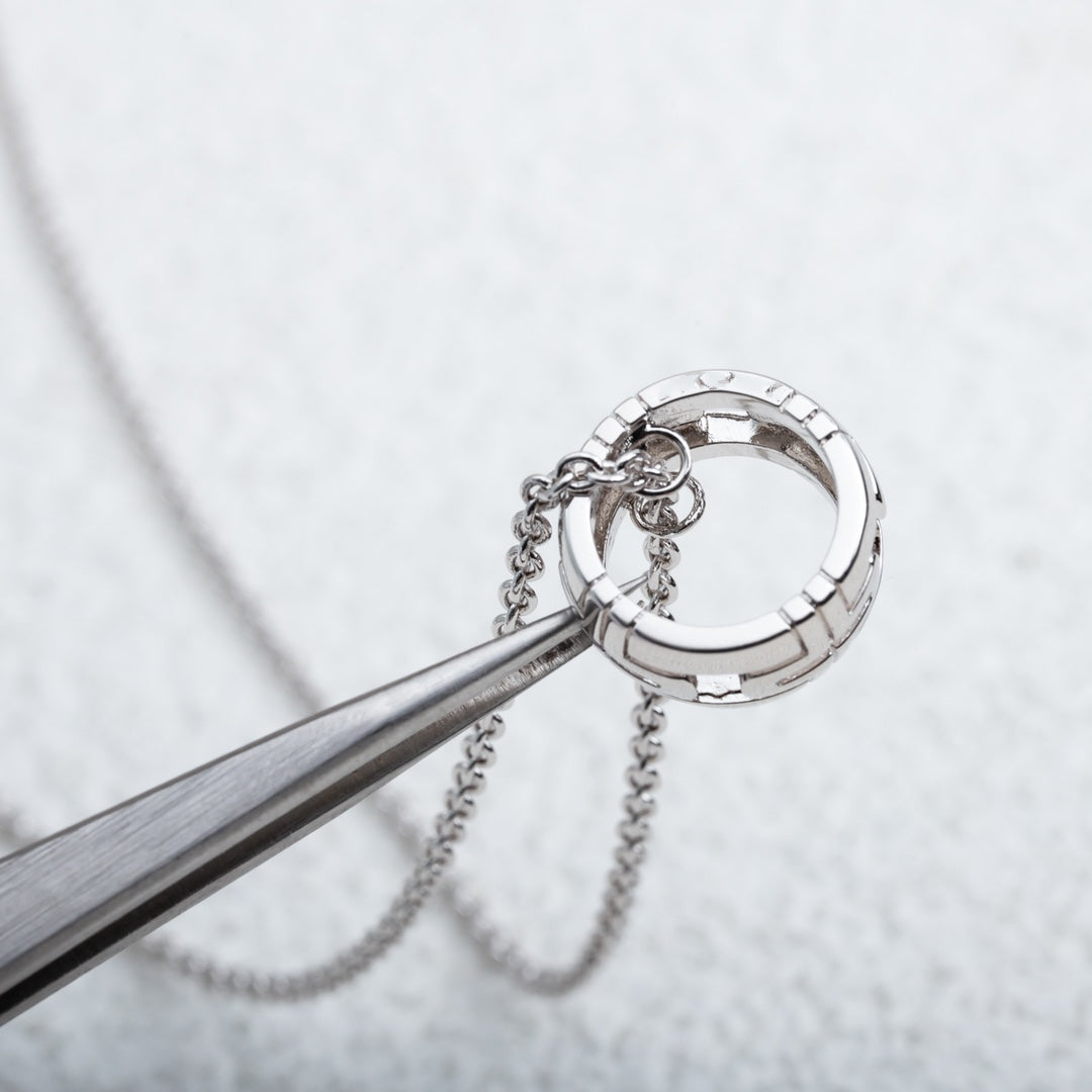 [TOPON]PARENTESI NECKLACE SILVER