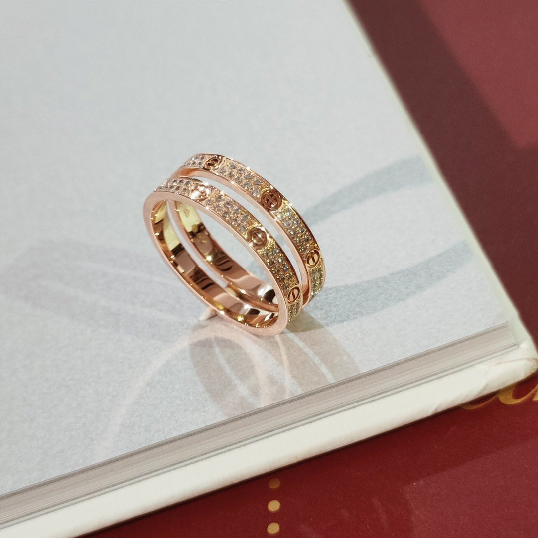 [TOPON]LOVE RING 2.65MM DIAMOND