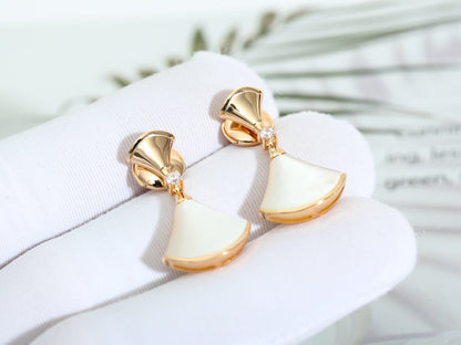 [TOPON]DREAM MOP PINK GOLD EARRINGS