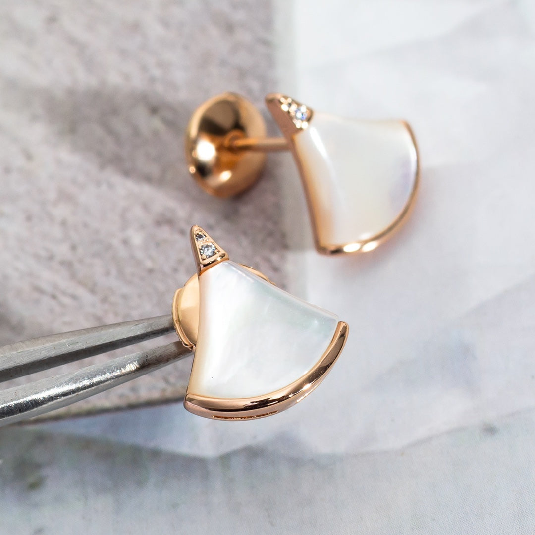 [TOPON]DIVAS DREAM EARRINGS PINK GOLD