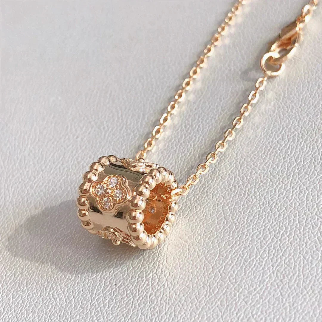 [TOPON]PERLEE PEDANT NECKLACE GOLD / ROSE GOLD