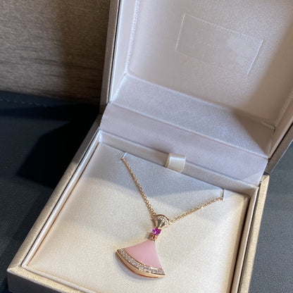 [TOPON]DREAM NECKLACE PINK OPAL