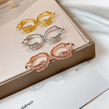 [TOPON]SERPENTI EARRINGS DIAMOND