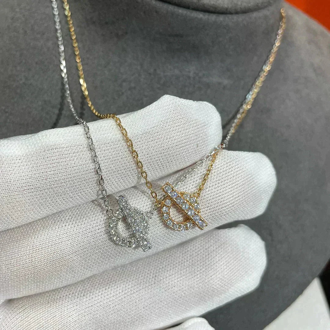 [TOPON]ECHAPEE NECKLACE DIAMOND