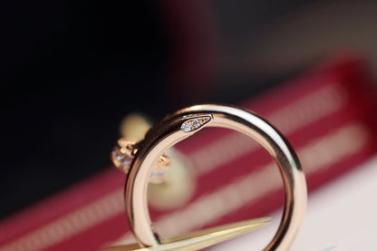 [TOPON]JUSTE RING 2.65MM PINK GOLD DIAMOND