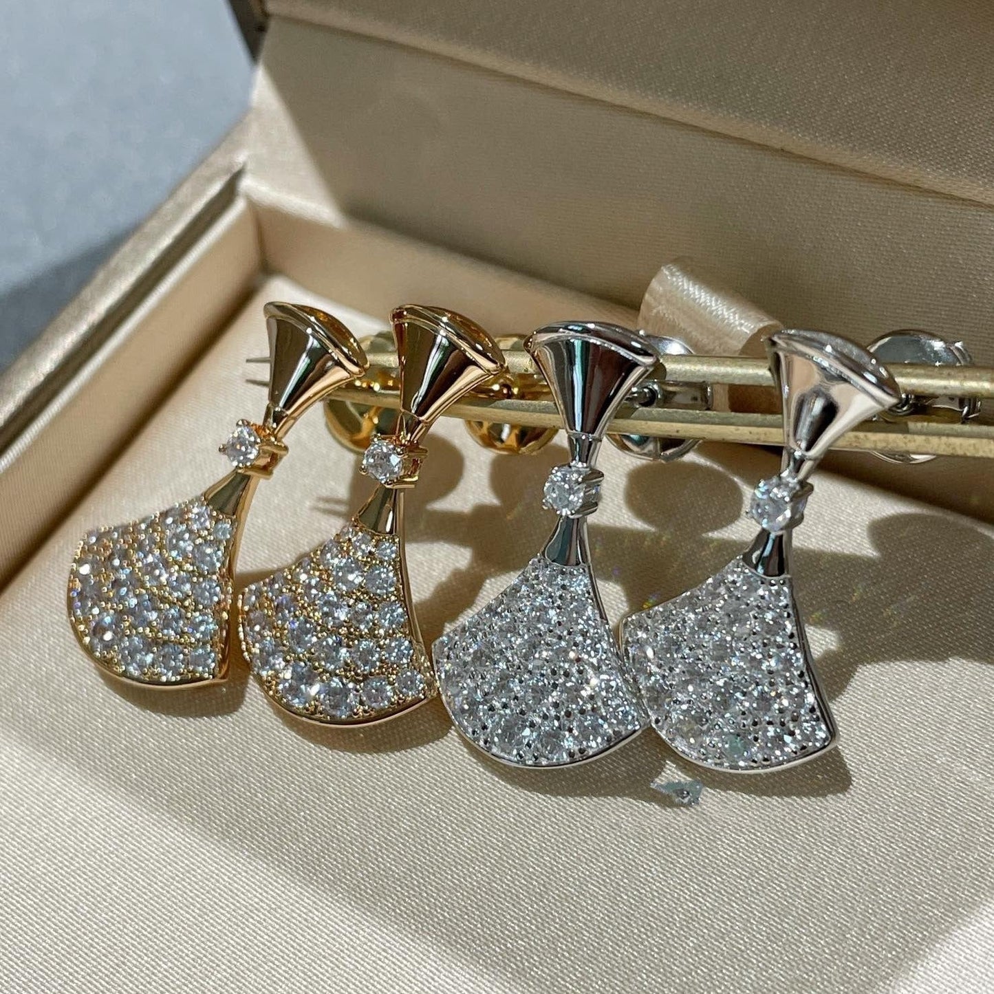 [TOPON]DREAM EARRINGS DIAMOND