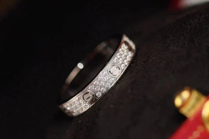 [TOPON]LOVE RING 3.6MM DIAMOND PAVED