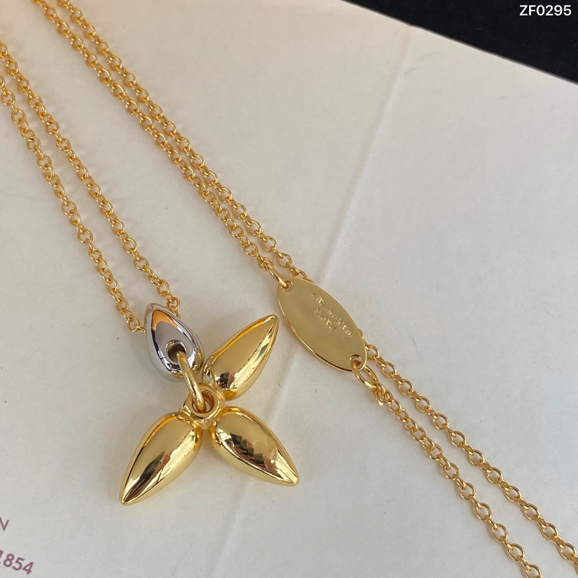 [TOPON]LOUISETTE PEDANT GOLD NECKLACE