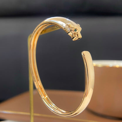 [TOPON]PANTHERE GOLD OPEN BRACELET