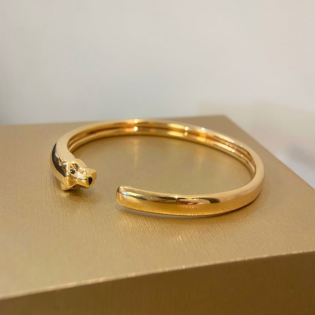 [TOPON]PANTHERE GOLD OPEN BRACELET