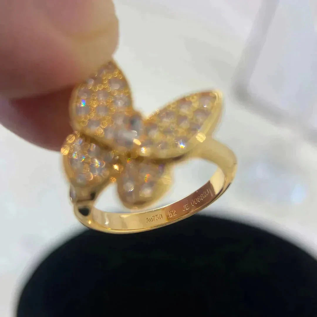 [TOPON]BUTTERFLY DIAMOND RING