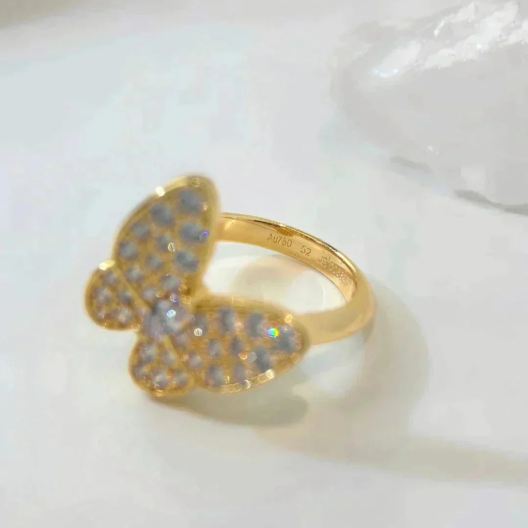 [TOPON]BUTTERFLY DIAMOND RING