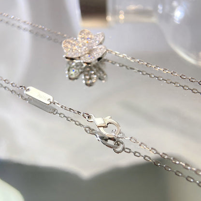 [TOPON]FLOWER DIAMOND NECKLACE