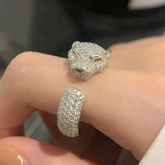 [TOPON]PANTHERE 5.5MM ALL DIAMOND RING