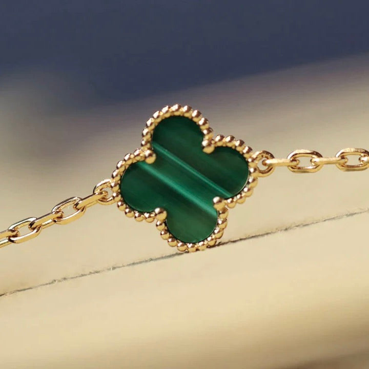 [TOPON]CLOVER 20 MOTIFS MALACHITE GOLD