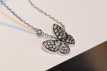 [TOPON]BUTTERFLY DIAMOND NECKLACE