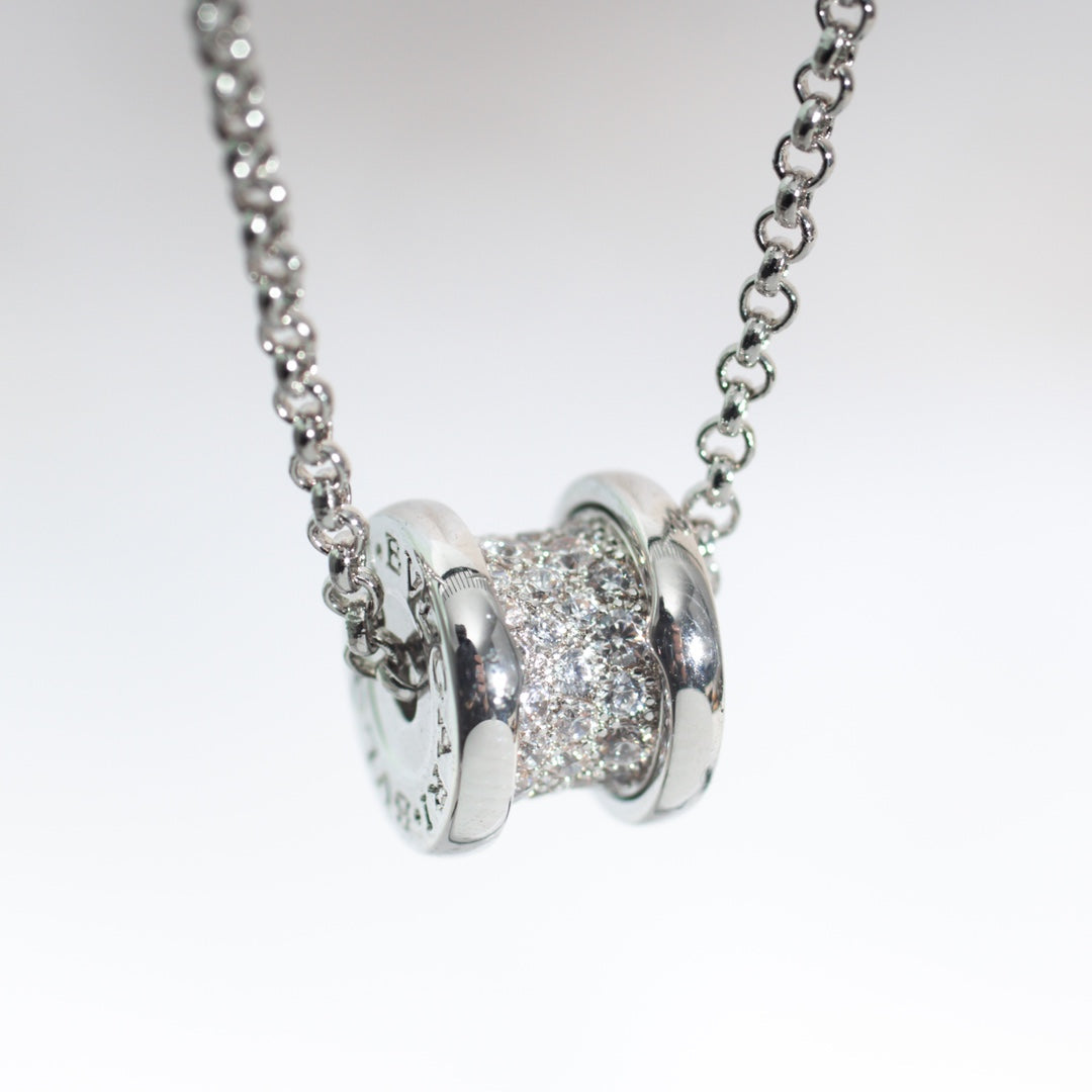 [TOPON]ZERO 1 SILVER DIAMOND NECKLACE