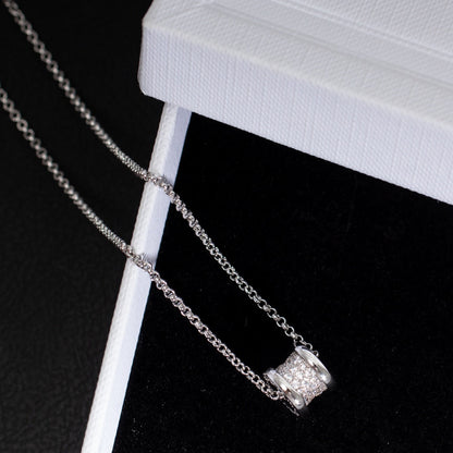 [TOPON]ZERO 1 SILVER DIAMOND NECKLACE