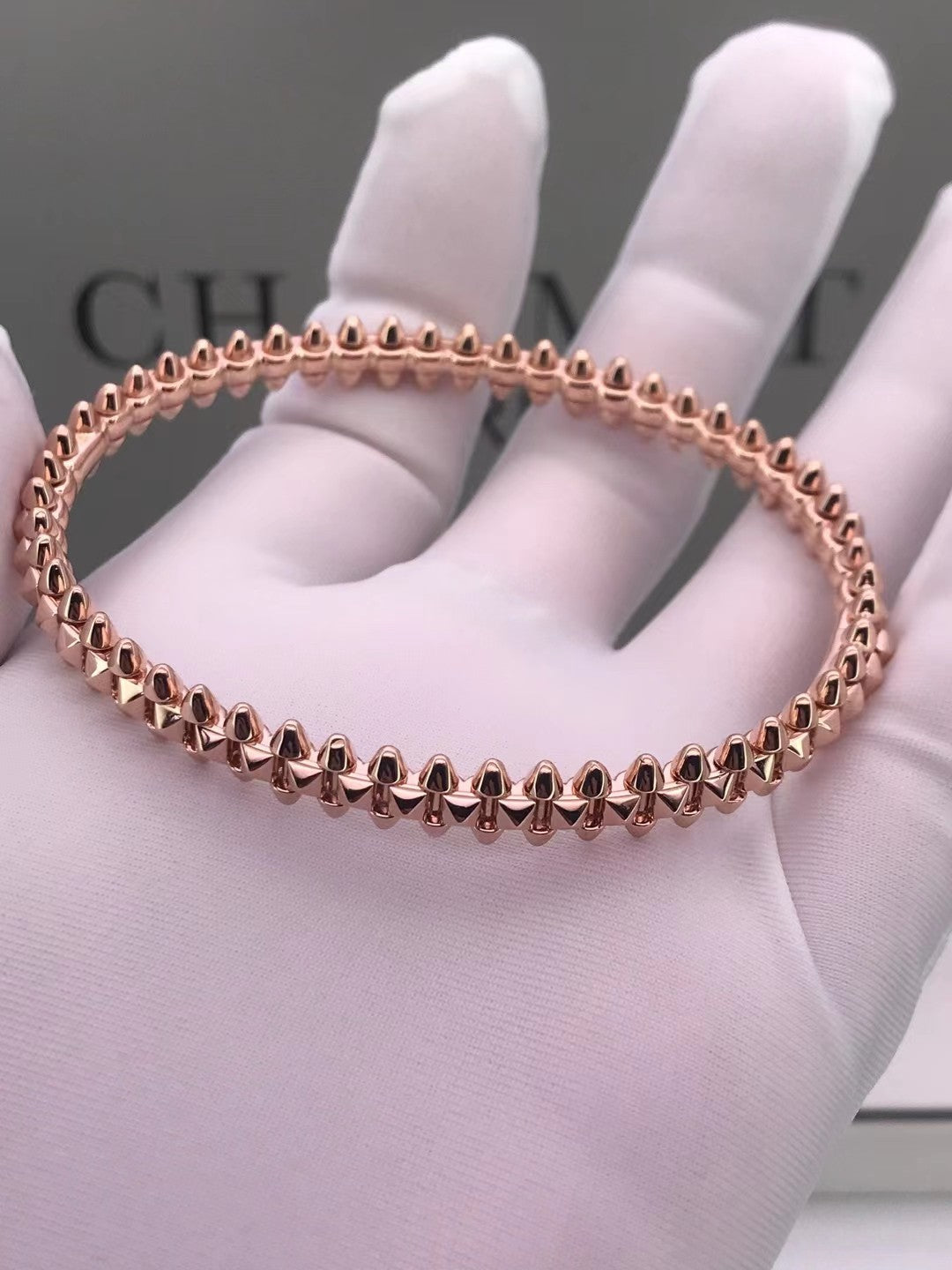 [TOPON]CLASH PINK GOLD BRACELET