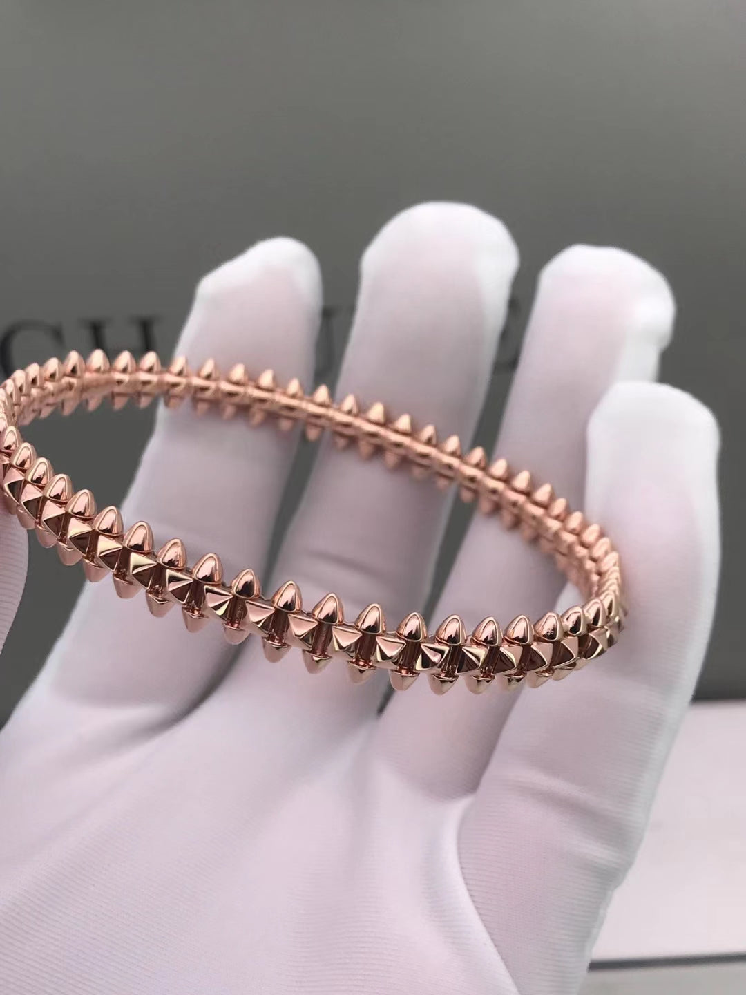 [TOPON]CLASH PINK GOLD BRACELET