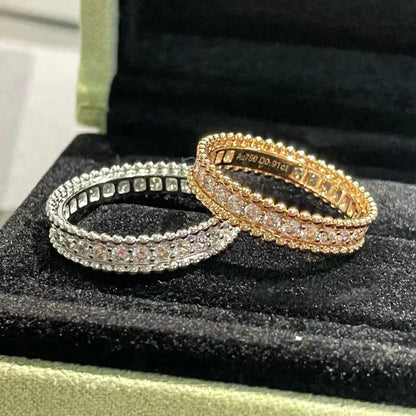 [TOPON]PERLEE DIAMOND ROSE GOLD RING