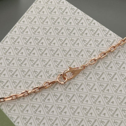 [TOPON]LUCKY SPRING 15 MOTIFS ROSE GOLD NECKLACE