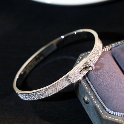 [TOPON]KELLY BRACELET DIAMOND PAVED