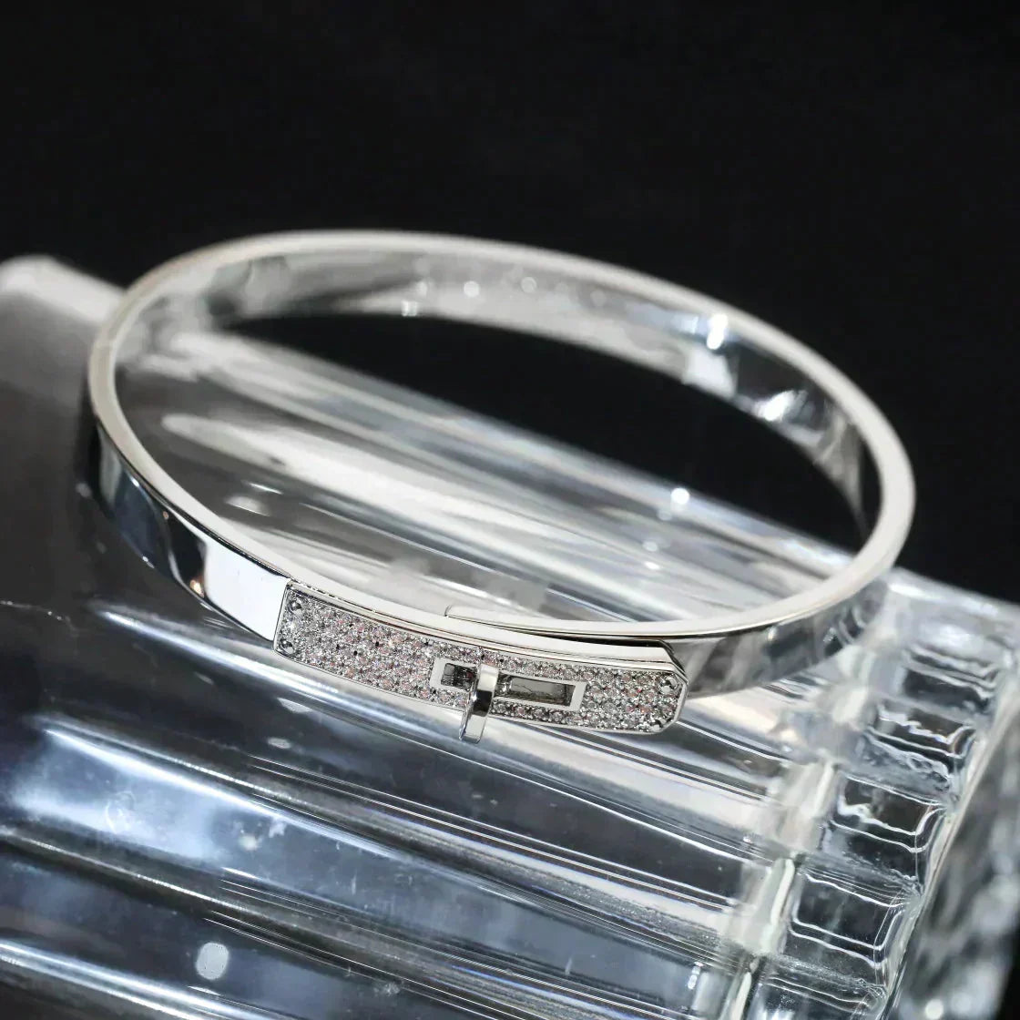 [TOPON]KELLY SILVER DIAMOND BRACELET