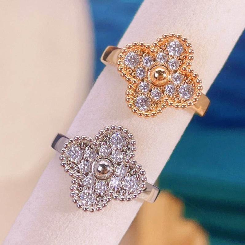 [TOPON]CLOVER DIAMOND RING