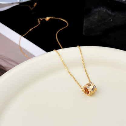 [TOPON]BEE MINI PEDANT DIAMOND NECKLACE