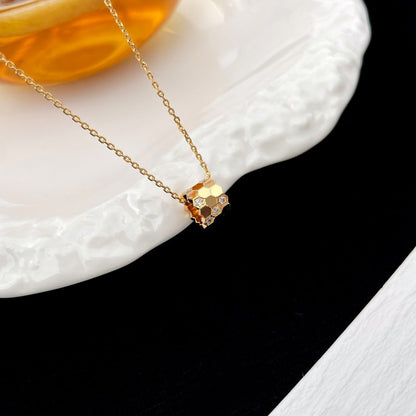 [TOPON]BEE MINI PEDANT DIAMOND NECKLACE