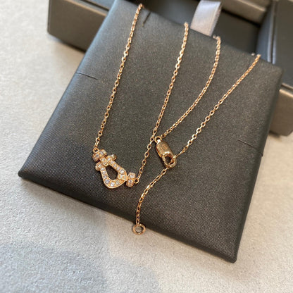 [TOPON]FORCE 10 DIAMOND PINK GOLD NECKLACE MINI MODEL