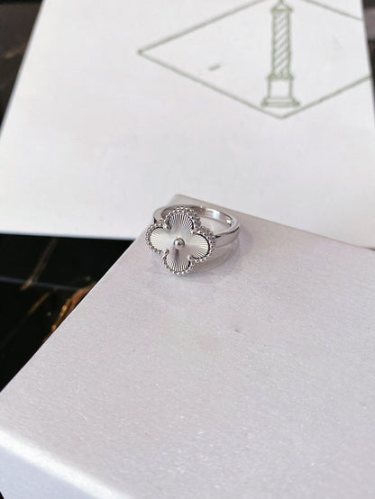 [TOPON]CLOVER SILVER RING