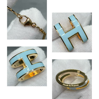 [TOPON]POP H SKY BLUE NECKLACE