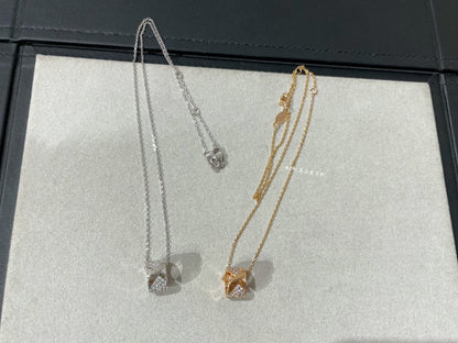 [TOPON]LIENS EVIDENCE DIAMOND PAVED NECKLACE