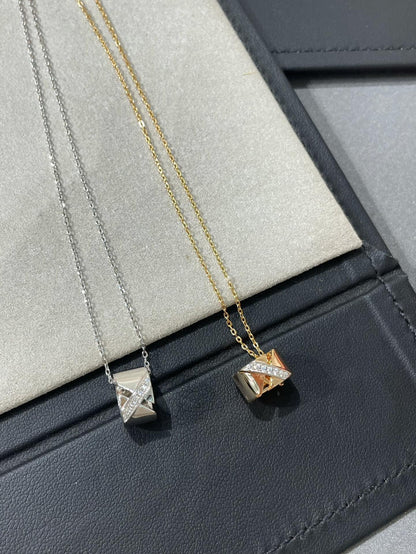 [TOPON]LIENS EVIDENCE DIAMOND NECKLACE