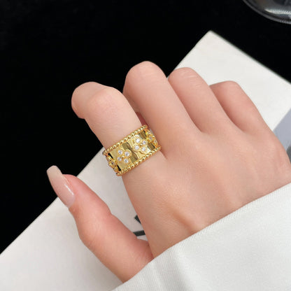 [TOPON]PERLEE DIAMOND LARGE RING