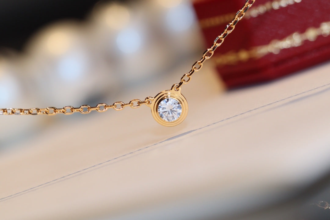 [TOPON]DAMOUR DIAMOND NECKLACE