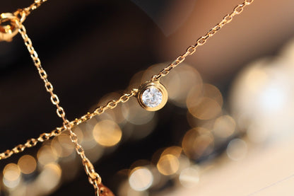 [TOPON]DAMOUR DIAMOND NECKLACE