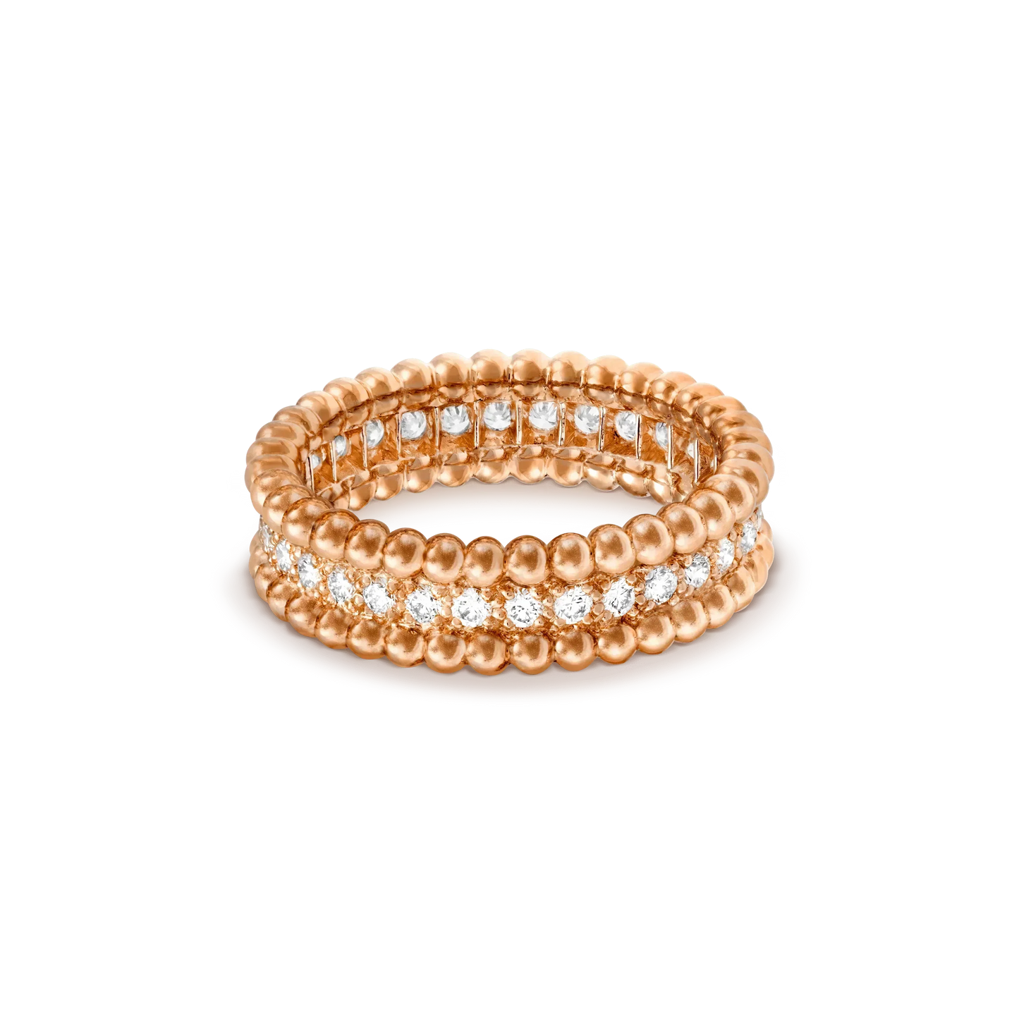 [TOPON]PERLEE DIAMOND ROSE GOLD RING