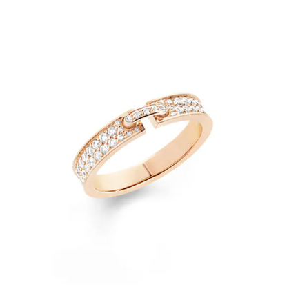 [TOPON]ALLIANCE LIENS VIDENCE PAVED DIAMOND 4MM RING