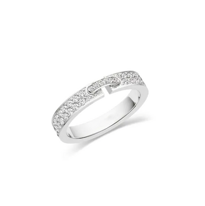 [TOPON]ALLIANCE LIENS VIDENCE PAVED DIAMOND 4MM RING