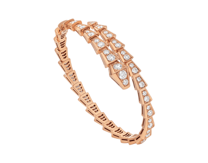 [TOPON]SERPENTI BRACELET 6.8MM PINK GOLD DIAMOND