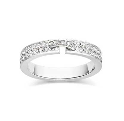 [TOPON]ALLIANCE LIENS VIDENCE PAVED DIAMOND 4MM RING