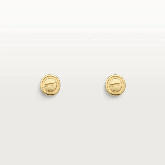 [TOPON]LOVE EARRINGS GOLD 10MM